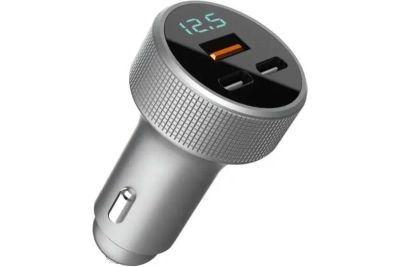 Лот: 24950070. Фото: 1. Автомобильное_З\У - USB+2 Type... Зарядные устройства, блоки питания, адаптеры сетевые для смартфонов