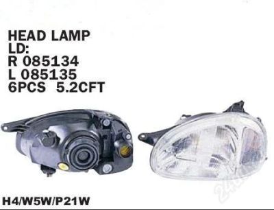 Лот: 2124856. Фото: 1. Фары Opel Corsa b. Оптика и освещение