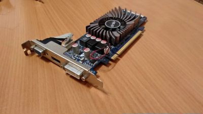 Лот: 19035911. Фото: 1. Видеокарта ASUS GeForce GT 220... Видеокарты