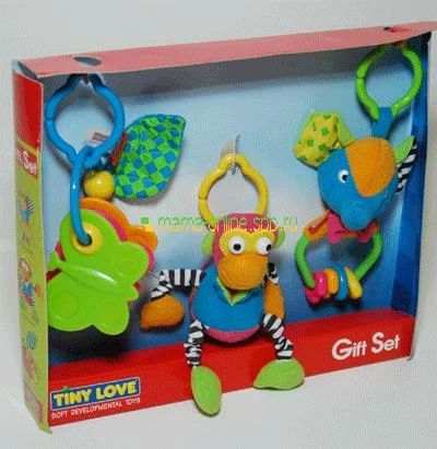 Лот: 4784959. Фото: 1. Игрушки Tiny love бабочки, обезьянка... Развивающие