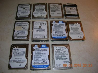 Лот: 5205353. Фото: 1. 11 неисправных HDD 2,5". Жёсткие диски (HDD)