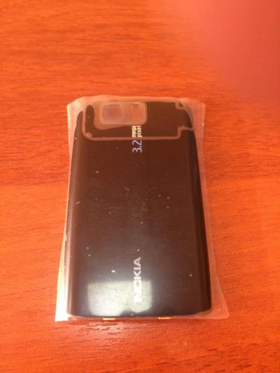 Лот: 6972823. Фото: 1. Крышка АКБ (Black) Nokia 6600s... Корпуса, клавиатуры, кнопки