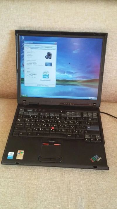 Лот: 9977539. Фото: 1. Ноутбук IBM ThinkPad R50 б/у. Ноутбуки