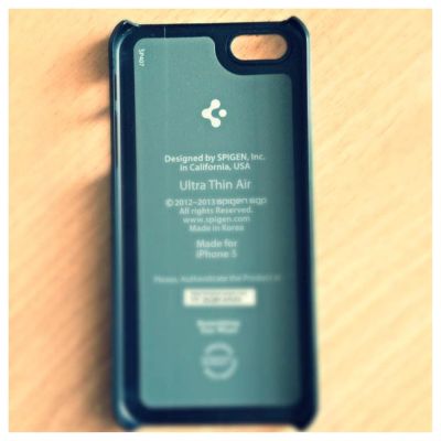 Лот: 3152702. Фото: 1. Чехол для Iphone 5 SGP Ultra Thin... Чехлы, бамперы