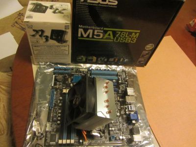 Лот: 8184671. Фото: 1. Шестиядерный Комплект AMD FX 6300... Компьютеры в сборе