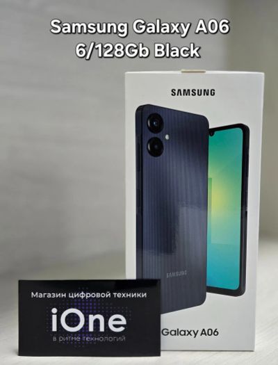 Лот: 25111746. Фото: 1. Samsung Galaxy A06 6/128Gb Black... Смартфоны