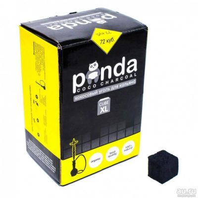Лот: 13323752. Фото: 1. Уголь для кальяна panda XL black. Аксессуары и запчасти для кальянов