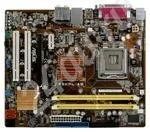 Лот: 192693. Фото: 1. Материнская плата ASUS P5KPL-AM... Материнские платы