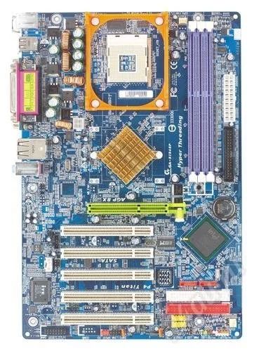 Лот: 453634. Фото: 1. Материнская плата Gigabyte GA-8I848P... Материнские платы