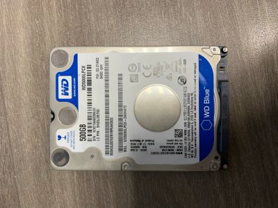 Лот: 20041705. Фото: 1. Жесткий диск WD Blue 500GB. Жёсткие диски (HDD)