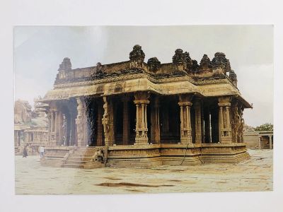 Лот: 23296472. Фото: 1. Зал для танцев, Хампи (Architect... Открытки, конверты