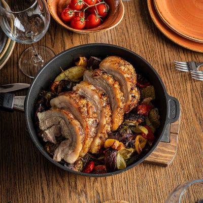 Лот: 24942505. Фото: 1. Сковорода Gastrolux высокая со... Сковороды и сотейники