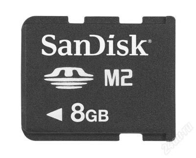 Лот: 663557. Фото: 1. M2 SanDisk 8Gb с переходником. Карты памяти