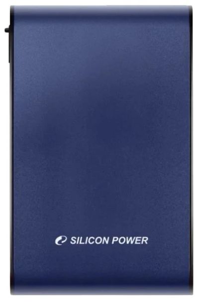 Лот: 16529360. Фото: 1. Внешний жесткий диск (HDD) Silicon... Внешние жесткие диски