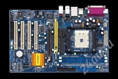 Лот: 394465. Фото: 1. Материнская плата Asrock K8Upgrade-1689... Материнские платы