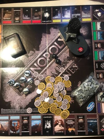 Лот: 15403459. Фото: 1. Монополия Игра Престолов. Настольные игры, карты