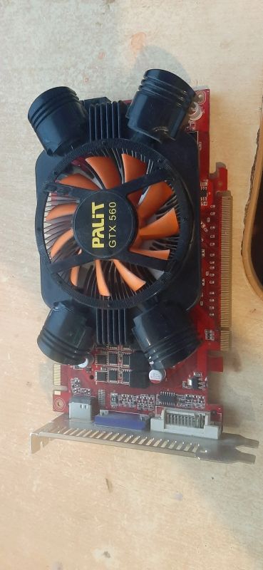 Лот: 18453271. Фото: 1. видеокарта gtx 560 palit 1gb gddr5... Видеокарты