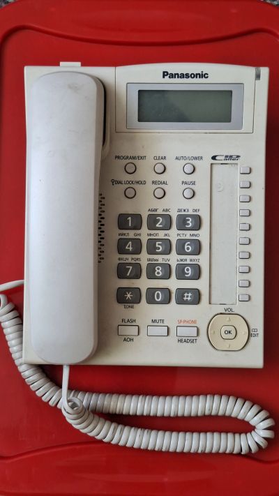 Лот: 25521367. Фото: 1. Стационарный телефон Panasonic. Проводные телефоны