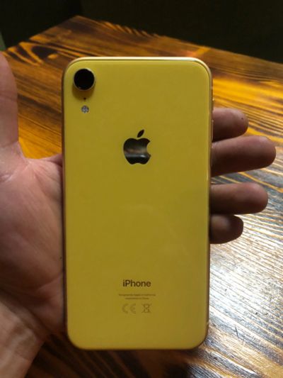 Лот: 17598301. Фото: 1. iPhone XR 64GB (yellow) РСТ. Смартфоны