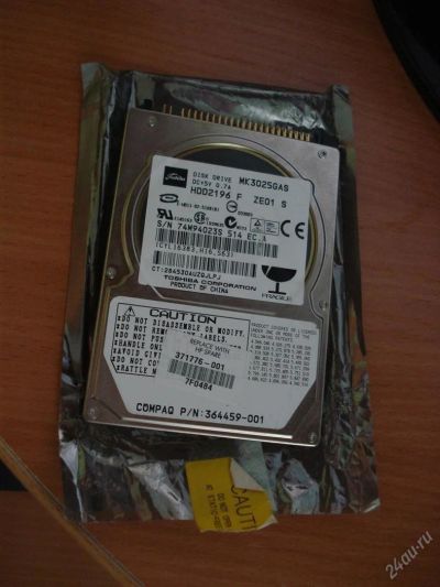 Лот: 2969899. Фото: 1. винт от ноута 30 гиг. Жёсткие диски (HDD)