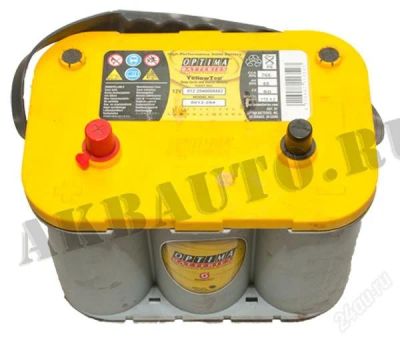 Лот: 2902933. Фото: 1. Optima Yellow Top S 4.2L 55 А... Аккумуляторы