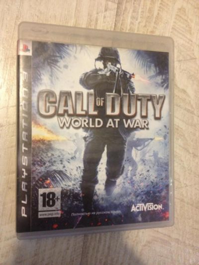 Лот: 10611153. Фото: 1. Call of Duty: world at war PS3. Игры для консолей