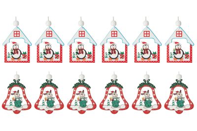 Лот: 24633914. Фото: 1. Набор деревянных игрушек HOFF... Гирлянды, шарики, новогодние аксессуары