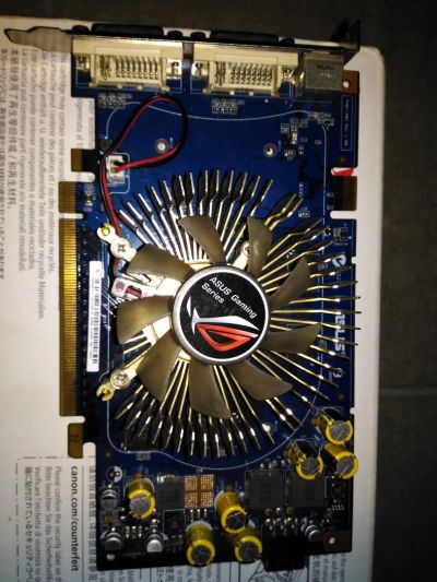 Лот: 8918043. Фото: 1. Видеокарта ASUS EN8600GT с 256... Видеокарты