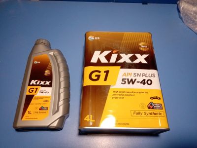 Лот: 20298765. Фото: 1. Масло моторное Kixx G1 5w40 SN... Масла, жидкости