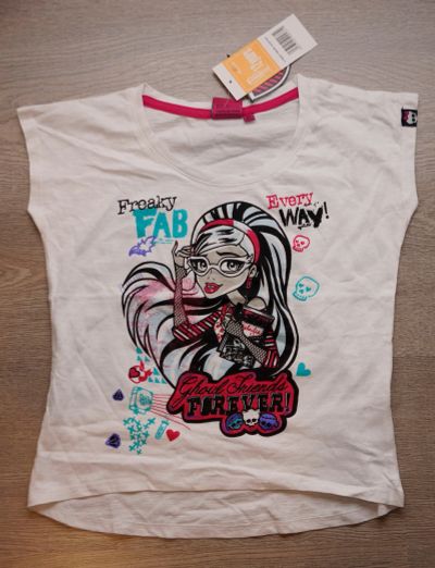 Лот: 13132763. Фото: 1. Новая футболка Monster High/монстр... Футболки, поло, топы, лонгсливы