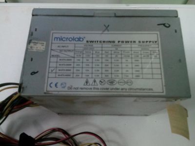 Лот: 9221119. Фото: 1. Блок питания 350w Microlab. Корпуса, блоки питания