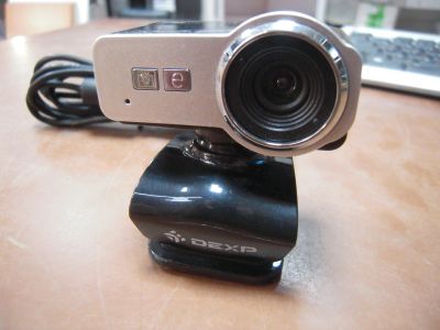 Лот: 15040084. Фото: 1. Веб камера Dexp, USB с микрофоном... Веб-камеры