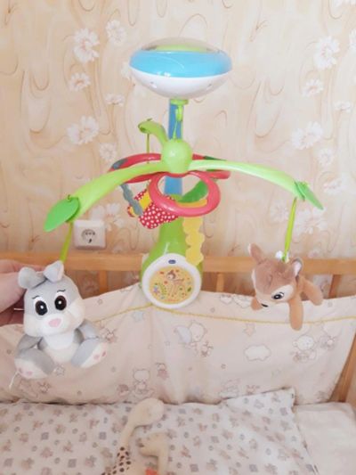 Лот: 14757032. Фото: 1. Музыкальный мобиль Chicco. Музыкальные