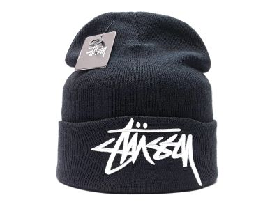 Лот: 12138155. Фото: 1. Шапка Stussy (черный) мужская... Головные уборы