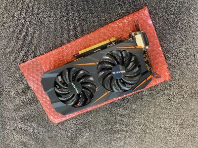 Лот: 17877704. Фото: 1. Видеокарта Gigabyte GeForce GTX... Видеокарты
