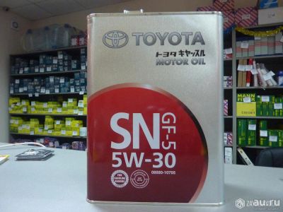 Лот: 13762466. Фото: 1. Toyota 5w30 SN/CF 4л Япония. Масла, жидкости