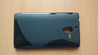 Лот: 5387856. Фото: 1. Чехол для Sony Xperia ZL (черный... Чехлы, бамперы