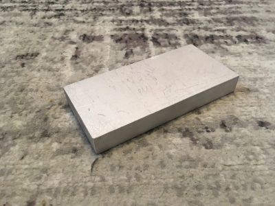 Лот: 25708015. Фото: 1. Пластина алюминиевая. Металлы, металлолом
