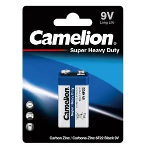 Лот: 20940118. Фото: 1. Батарейка Camelion 6F22 BL-1. Батарейки, аккумуляторы, элементы питания