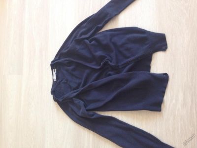 Лот: 5835142. Фото: 1. Кардиган zara синий. Свитеры, толстовки, худи