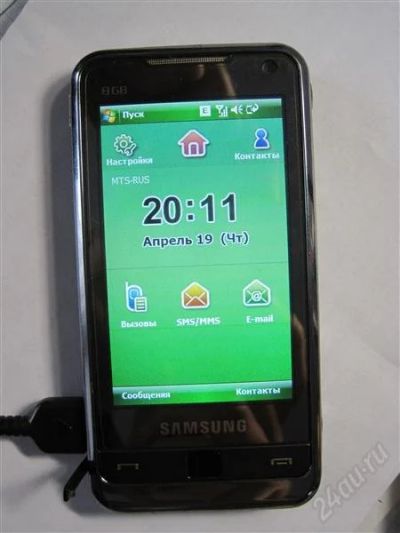 Лот: 1747689. Фото: 1. Samsung i900 8Gb оригинал возможен... Смартфоны