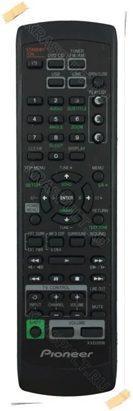 Лот: 15908798. Фото: 1. Пульт PIONEER XXD3156, XXD3158. Пульты ДУ