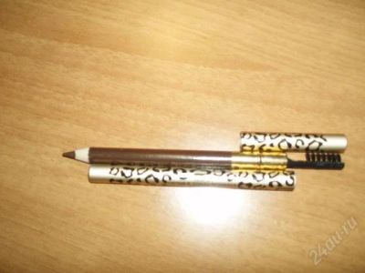 Лот: 2198323. Фото: 1. Карандаш для бровей с кисточкой... Макияж