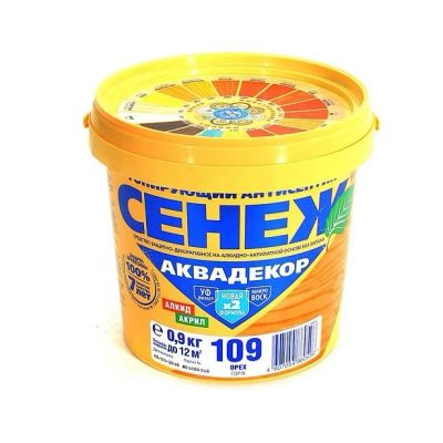 Лот: 13457355. Фото: 1. Антисептик Сенеж Аквадекор для... Краски, лаки, растворитель