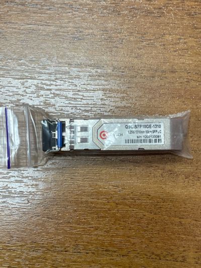 Лот: 19900318. Фото: 1. Модуль SFP QTECH QSC-SFP10GE-1310. WiFi, Bluetooth адаптеры