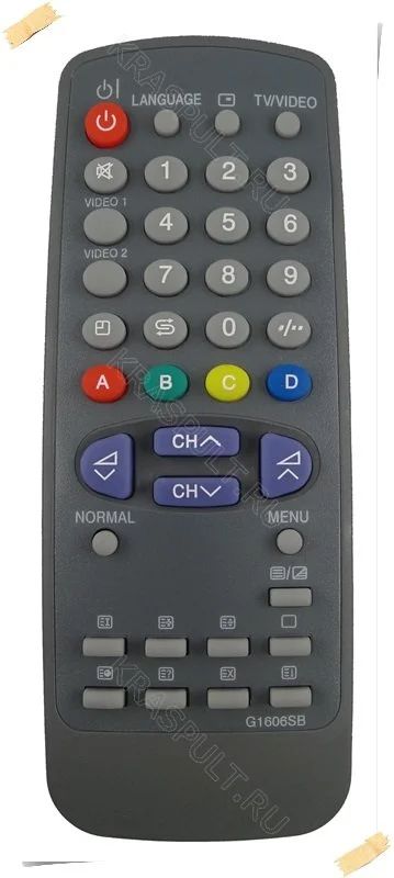 Лот: 15903932. Фото: 1. Пульт SHARP G1606SB, G1606SA. Пульты ДУ