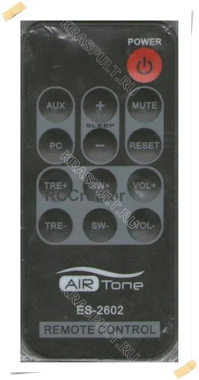 Лот: 15908157. Фото: 1. Пульт AIRTone ES-2602. Пульты ДУ