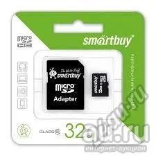 Лот: 9345924. Фото: 1. Smart buy 32gb, флешка, флеш карта... Карты памяти