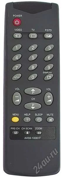 Лот: 1009864. Фото: 1. Пульт ДУ для TV SAMSUNG (AA5910081F... Пульты ДУ