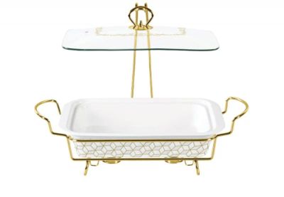 Лот: 15457228. Фото: 1. Мармит LARA LR12-06 GOLD CUBE... Другое (посуда, кухонная утварь)